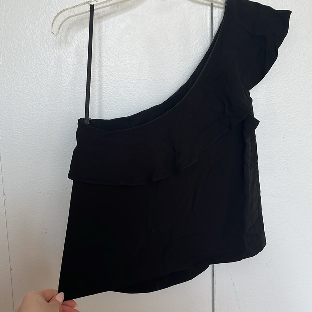 Club Monaco one shoulder ruffle top - Picture 8 of 14